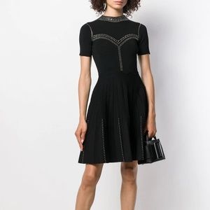 Sandro Embellished Knit Dress